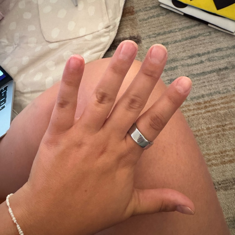Silver Oura Ring